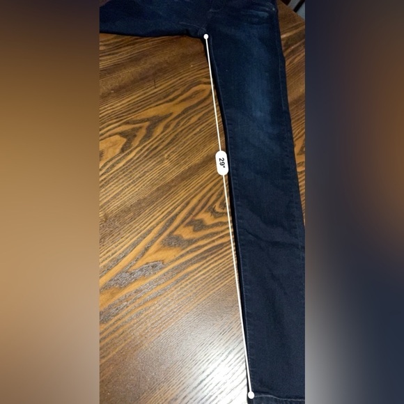 AG Adriano Goldschmied Jeans The Farrah Skinny high rise skinny Women's 24R dark - Picture 9 of 15